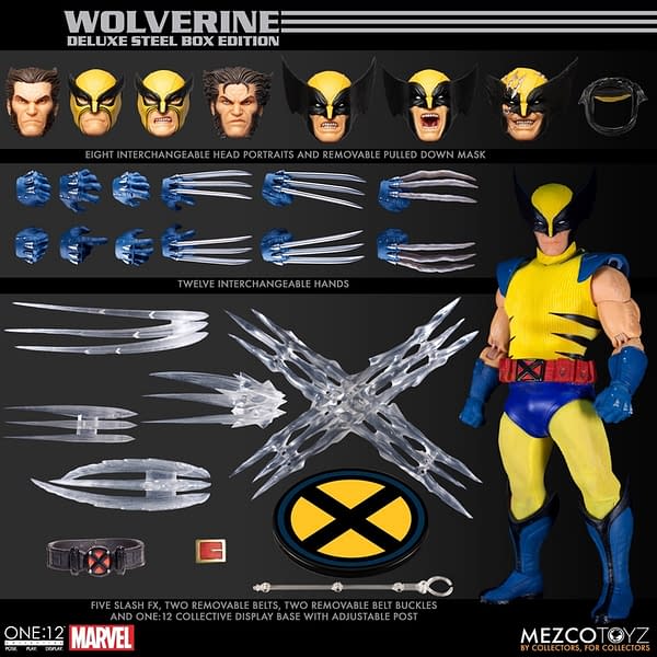 Wolverine Is Unleashed With Amazing Mezco Toyz Deluxe Figure
