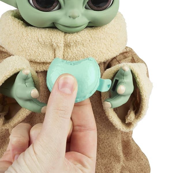 The Mandalorian Grogu Returns To Eat Your Snacks With Hasbro