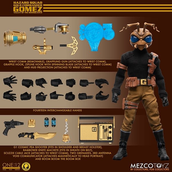 Mezco Toyz Reveals New Commander Gomez One: 12 Collective Figure