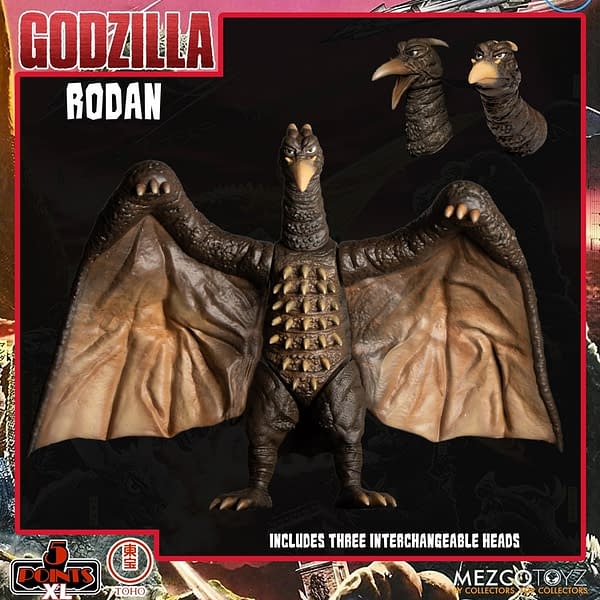 Godzilla Destroy All Monsters Receives 5 Points Box Set From Mezco Toyz