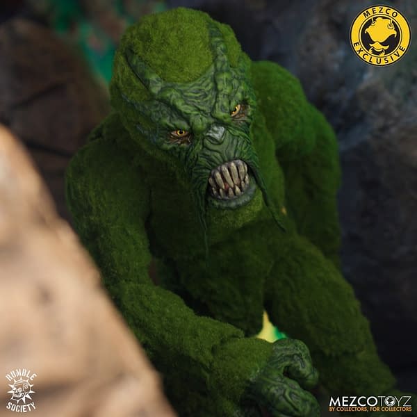 Mezco Unveils First Rumble Society Monster Figure with the Mossquatch