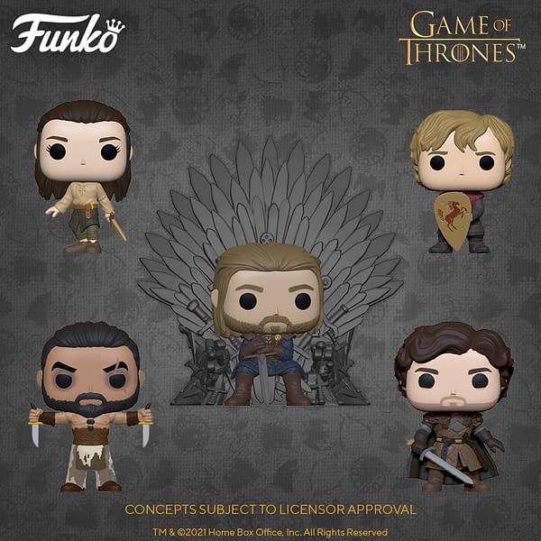 Game of Thrones Receiving Pops For 10th Anniversary From Funko