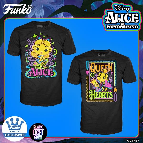 Alice In Wonderland Gets Trippy With New Black Light Funko Pops
