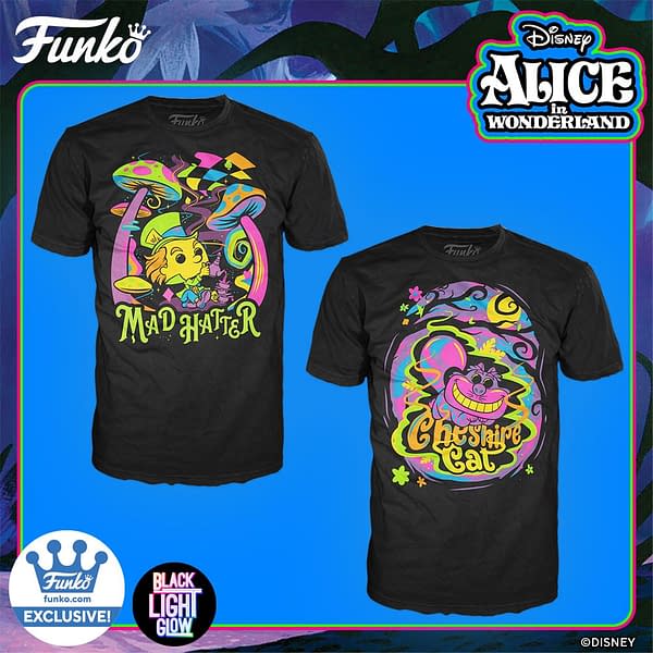 Alice In Wonderland Gets Trippy With New Black Light Funko Pops