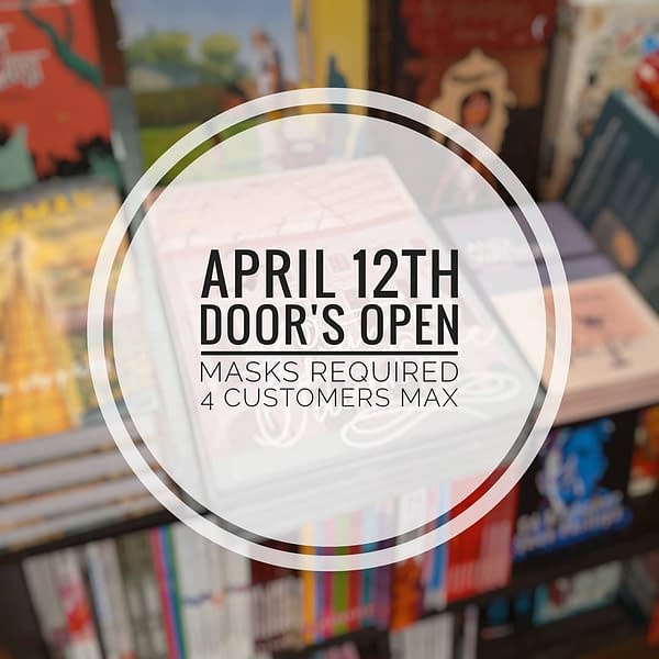 English Comic Shops Open Up Tomorrow - After Three Months