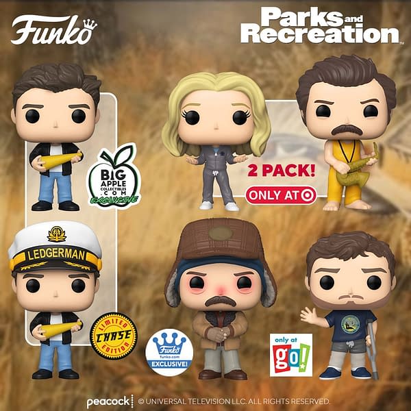 Funko Reveals New Parks and Recreation Pops Including Ben Wyatt