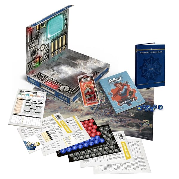 A look at the special edition of Fallout 2D20, courtesy of Modiphius Entertainment.