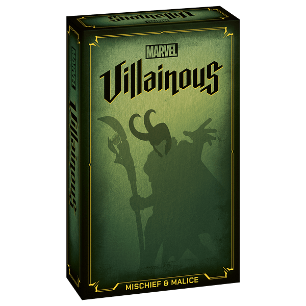 A look at the box art for Marvel Villainous: Mischief & Malice, courtesy of Ravensburger.