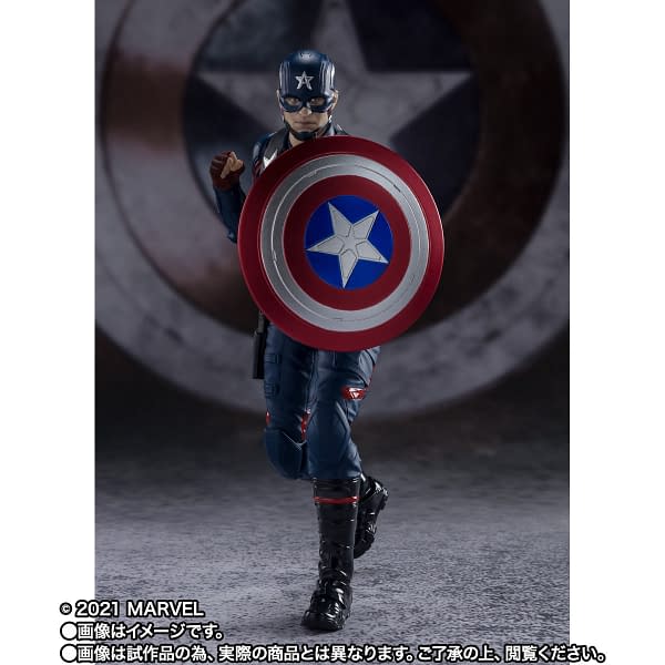 Captain America John Walker Gets New Figure From S.H. Figuarts