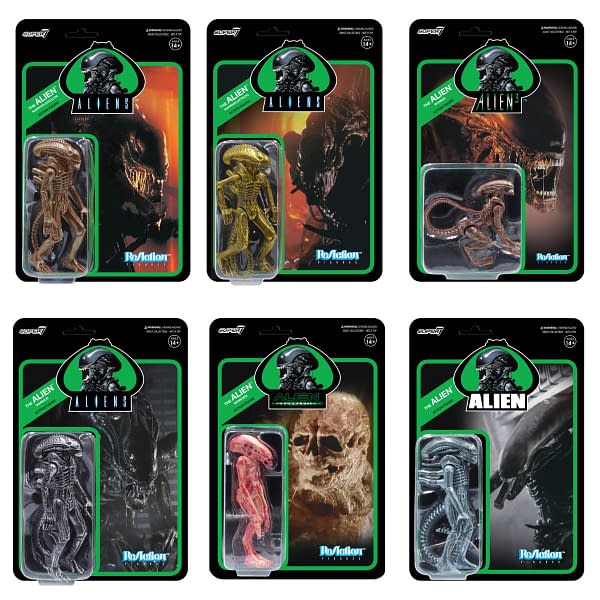 Happy Alien Day! Super7 Reveals New Xenomorphs, Hudson ReAction