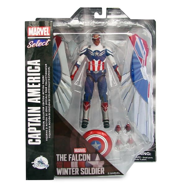 The Falcon and the Winter Soldiers SPOILER Figures Arrive With Diamond