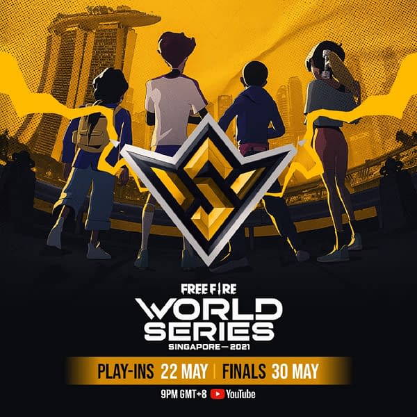 Final poster for the Free Fire World Series 2021, courtesy of Garena.