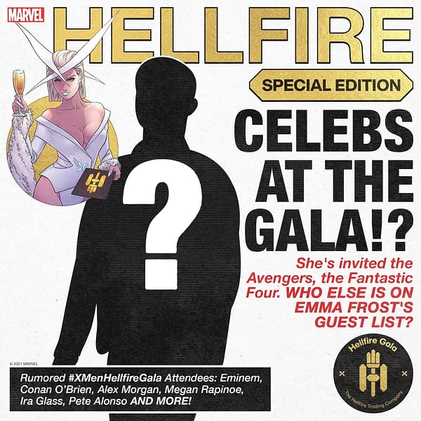 X-Men Hellfire Gala to Feature Real-World Celebrity Guests