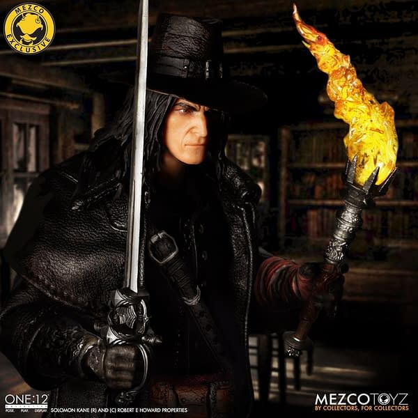 Soloman Kane Rises As Mezco Toy Debuts Their Newest One:12 Figure