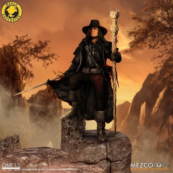 Soloman Kane Rises As Mezco Toy Debuts Their Newest One:12 Figure