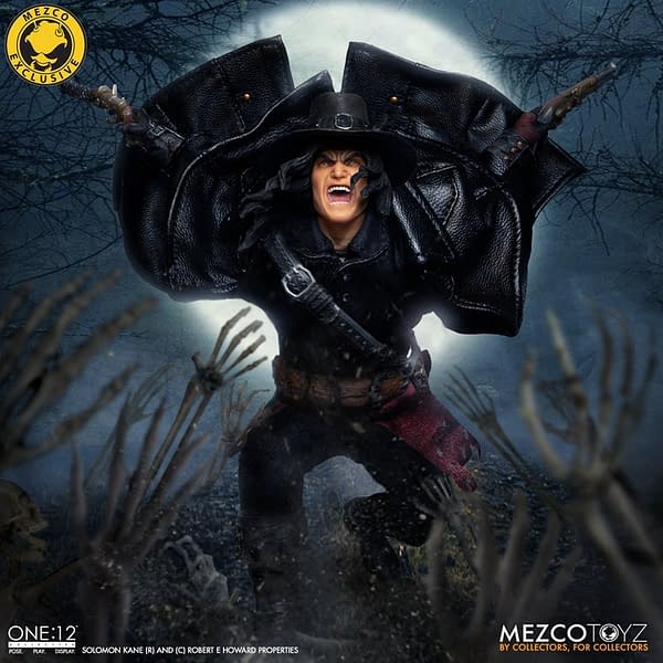 Soloman Kane Rises As Mezco Toy Debuts Their Newest One:12 Figure