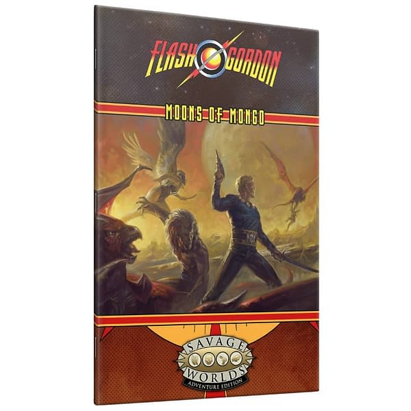 Moons of Mongo, the in-depth sourcebook for The Flash Gordon Roleplaying Game by Pinnacle Entertainment Group.