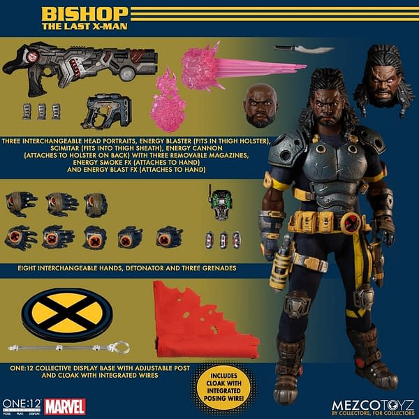 Lucas Bishop is Back From The Dystopian Future Thanks to Mezco Toyz