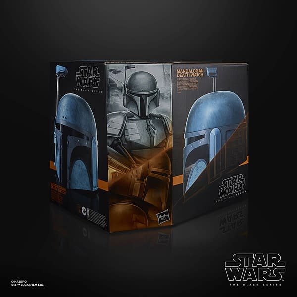 Star Wars Death Watch Replica Black Series Hasbro Helmet Revealed