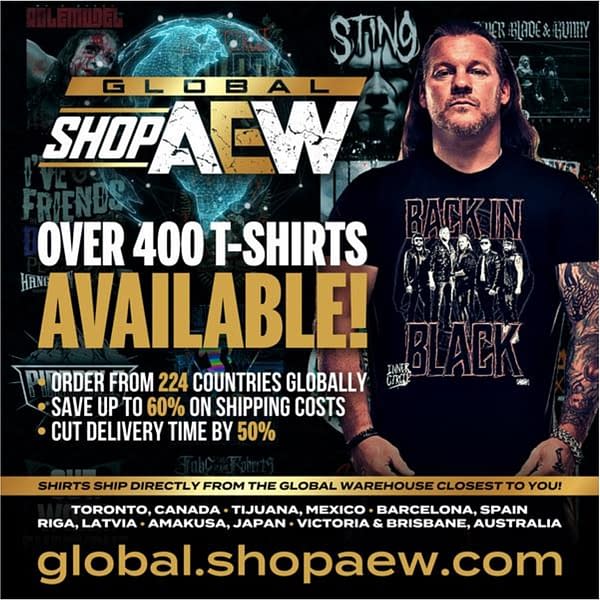 AEW is returning to its roots as a t-shirt company with new global online merchandise shop.