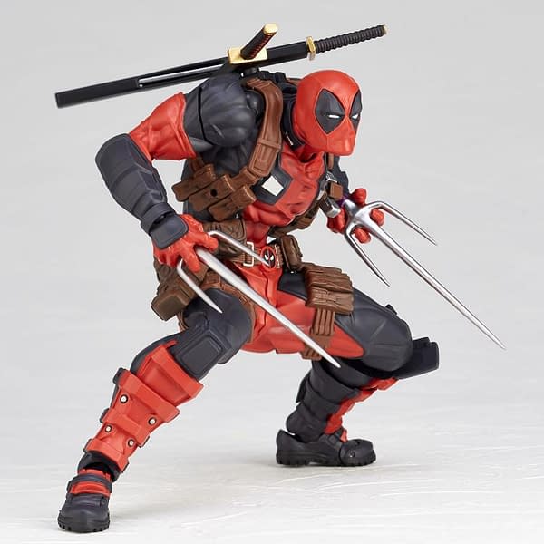 Deadpool Levels Up With His Newest Revoltech Marvel Figure
