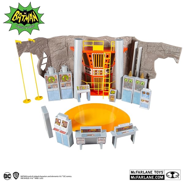 McFarlane Toys Enters the Batcave As They Reveal Their 1966 Playset