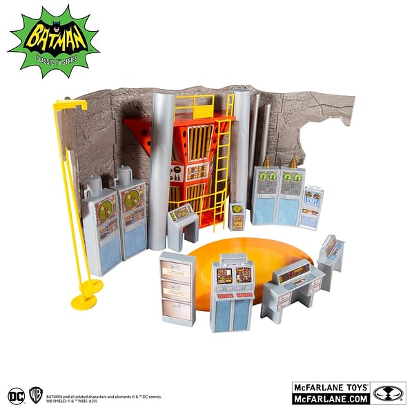 McFarlane Toys Enters the Batcave As They Reveal Their 1966 Playset