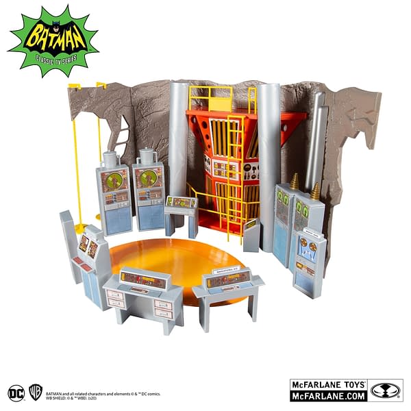 McFarlane Toys Enters the Batcave As They Reveal Their 1966 Playset