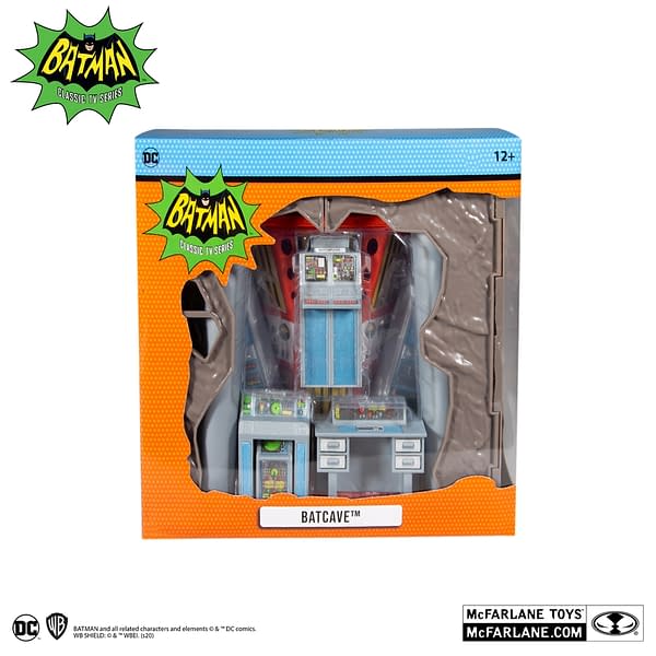 McFarlane Toys Enters the Batcave With Their Batman 1966 Playset