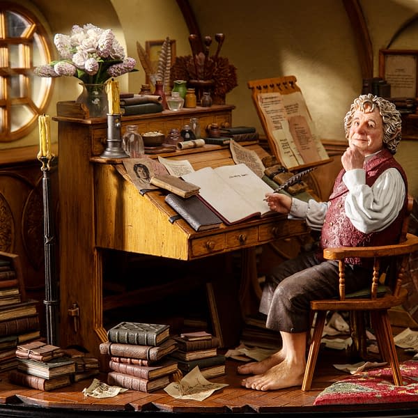 Weta Workshop Reveals Lord of the Rings Bilbo Baggins Statue