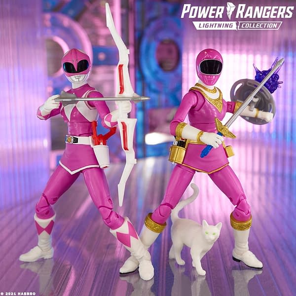 Power Rangers Pink Ranger Invades GameStop With Hasbro Exclusives
