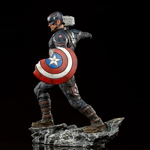 Captain America Wields Mjolnir With New Iron Studios Marvel Statue
