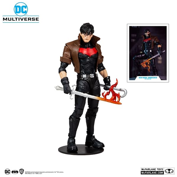 Red Hood Becomes Unmasked With New McFarlane Toys DC Figure