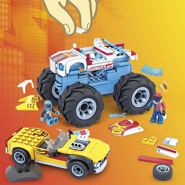 Mattel Reveals Mega Construx X Hot Wheels Monster
