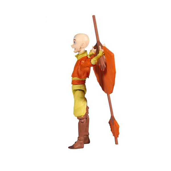 Avatar: The Last Airbender Aang With Glider Comic From McFarlane Toys