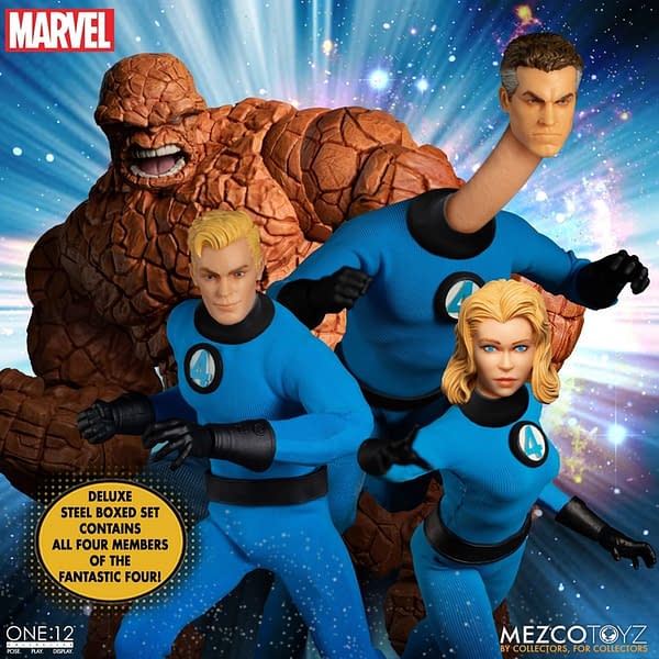 The Fantastic Four Comes to Mezco Toyz With New Bundle Set