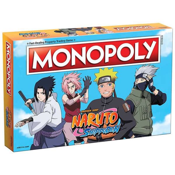 A look at Monopoly: Naruto Shippuden, courtesy of Hasbro.