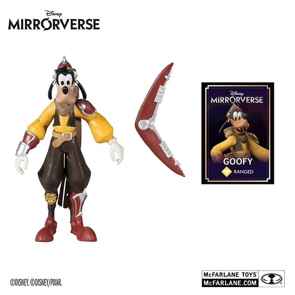 Disney Mirrorverse Belle and Goofy Arrive From McFarlane Toys