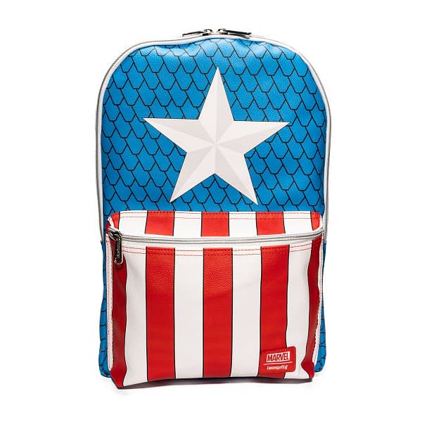 Captain America Receives Exclusive Marvel Loungefly Backpack