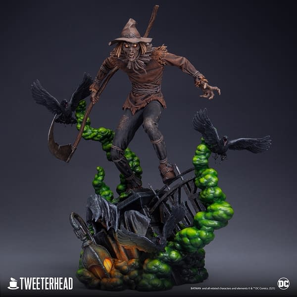 Prepare For Fear With Tweeterhead's New DC Comics Scarecrow Statue