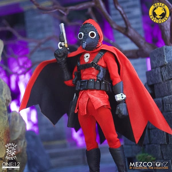Mezco Toyz Secretly Dropped One: 12 Doc Nocturnal: Red Death Edition