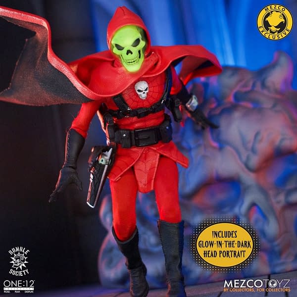 Mezco Toyz Secretly Dropped One: 12 Doc Nocturnal: Red Death Edition