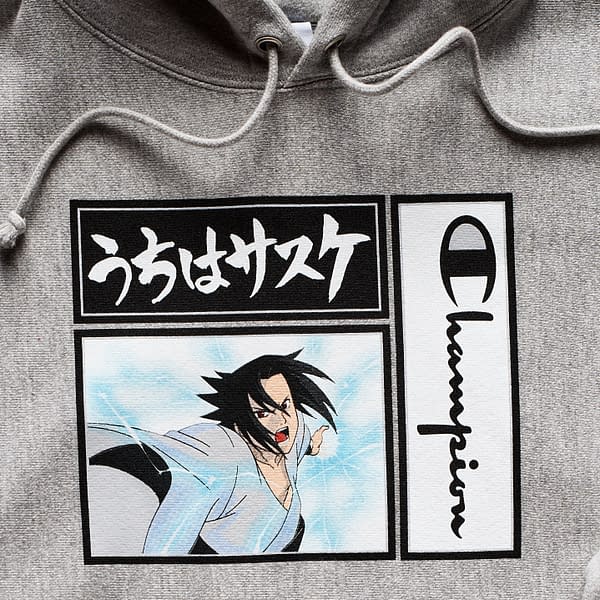 Naruto Forms Champion's First Anime-Based Apparel Collection