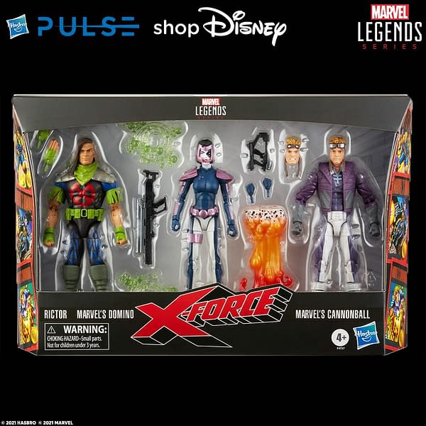 The X-Force Arrives With Special Marvel Legends 3-Pack from Hasbro