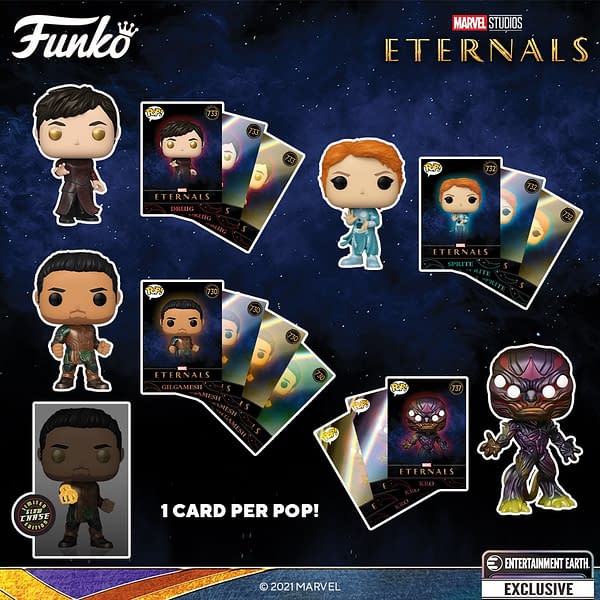 The Eternals Arrive With Massive Wave of MCU Pops From Funko