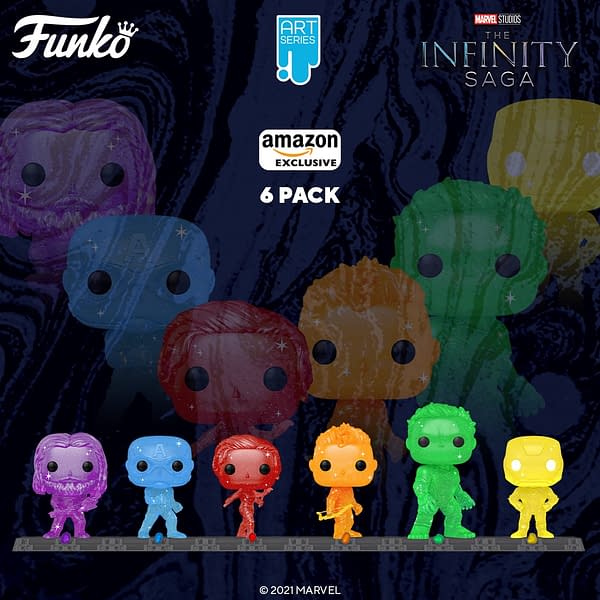 Marvel Studios Infinity Saga Art Series Pops Coming From Funko