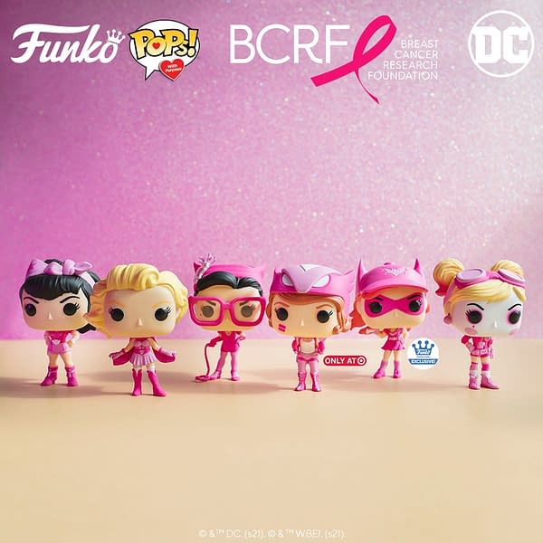 DC Bombshells Are Back With New Breast Cancer Pops From Funko