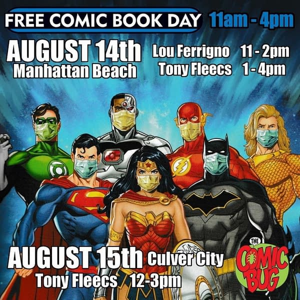 It's Free Comic Book Day Today in The Daily LITG, 14th August 2021