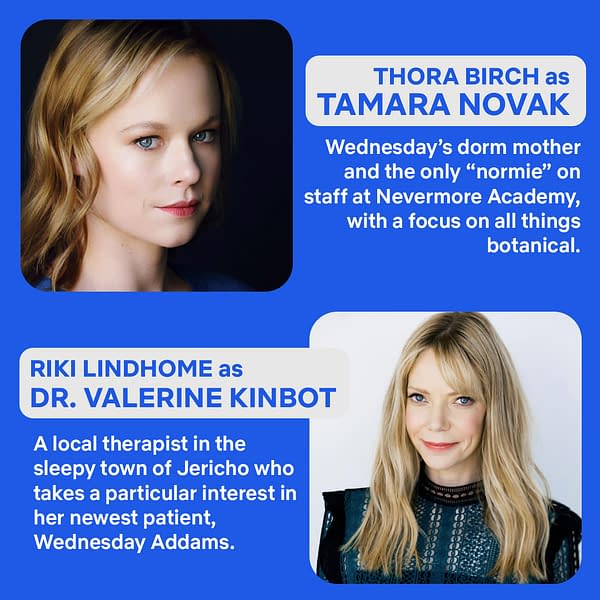 Wednesday: Thora Birch, Riki Lindhome &#038; 8 More Join Tim Burton Series