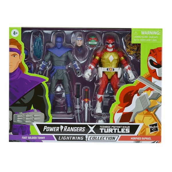 Red Ranger Raphael Arrives With Hasbro's Newest TMNT Figure Set